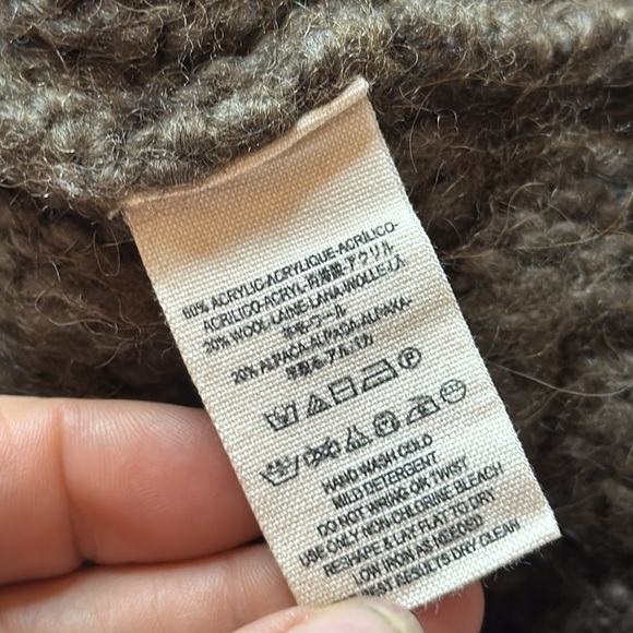 Free People Sweater Brown Womens M - Picture 8 of 9